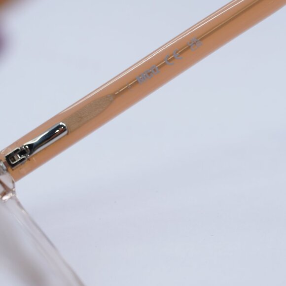 🕶️ New Alexander McQueen MQ0308O 008 Eyeglasses - Pink Frame 52mm - Picture 7 of 9